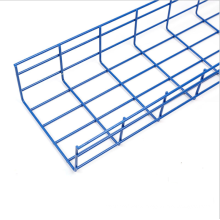 Customized wire mesh cable tray support system